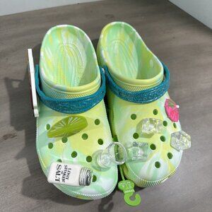 Margaritaville Jimmy Buffett Crocs NEW Classic Clog Men’s  12 Women’s 14 NWT